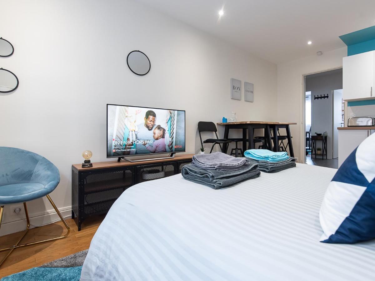 Le Valles - Hypercentre Parking Gratuit Wifi Netflix Amazon Prime Villeurbanne Esterno foto