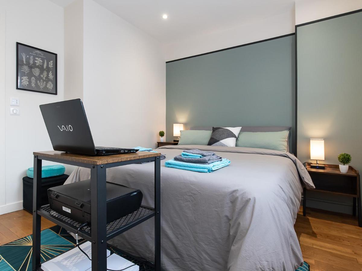 Le Valles - Hypercentre Parking Gratuit Wifi Netflix Amazon Prime Villeurbanne Esterno foto